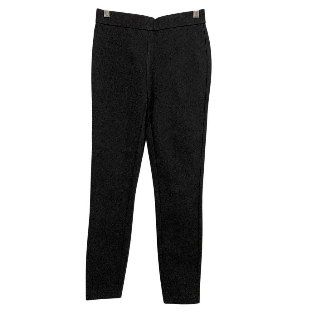 J‎ Crew Any Day Pants Womens XS Black Ponte Skinny Stretch Dress Work Office